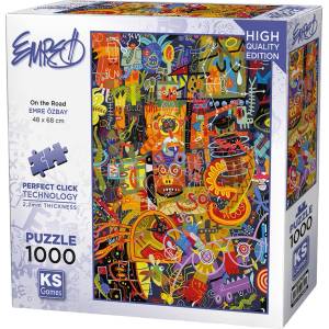 KS Games Пъзел KS Games от 1000 части - На път (20739)