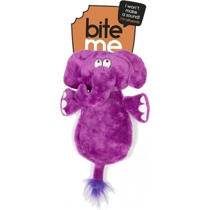 EBI DUVO Bite me - играчка плюшен слон, без звук за стопаните, 35 см, Белгия - 171341