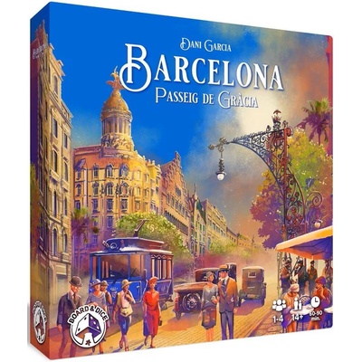 Board & Dice Разширение за настолна игра Barcelona: Passeig de Gracia - Стратегическа (BND0085)