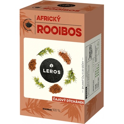 Leros Čajový dýchánek africký rooibos 20 x 2 g