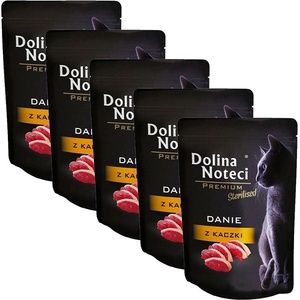 Dolina Noteci Premium Cat Sterilized Dish with Duck 5 x 85 г