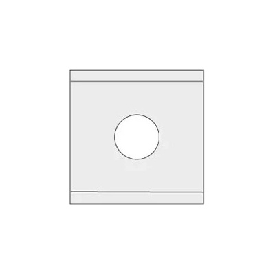 IGM N011 Žiletka tvrdokovová Z2 - 9,6x12x1,5 Lamino MDF_