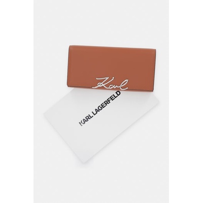 KARL LAGERFELD Портфейл дамски от кожа K/SIGNATURE (B2W32014)