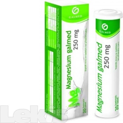 Galmed Magnesium 250 mg eff. tbl. 20