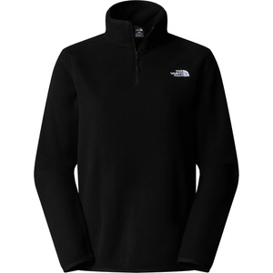 The North Face Дамски поларен пуловер The North Face Women's Glacier Fleece 1/4 Zip Jacket Fleece jumper - TNF Black - размер XS (105-6474-0411)