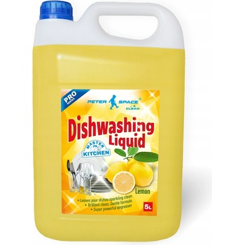 Peter Space Tekutý prostriedok na umývanie riadu citrónový 5 l