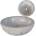 vidaXL 40 cm cream marble (242673)