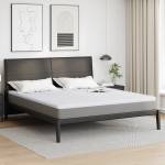 vidaXL Топер за матрак 180 x 200 cm дебелина Трико тъкан Бяло (4106421)