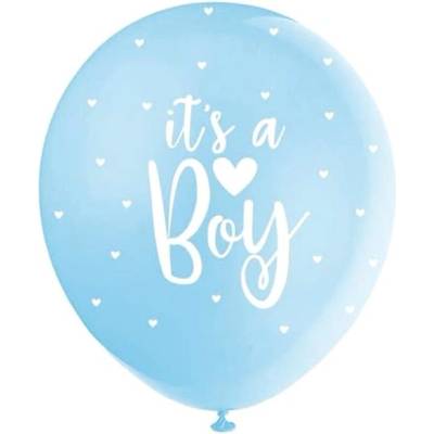 Balónky latexové it´s a boy kluk modro-bílé 30 cm 11179561155