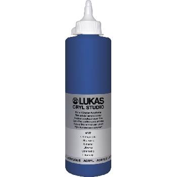 LUKAS Cryl Studio Plastic Bottle АКРИЛНА боя Ultramarine 500 ml 1 бр (747370500)