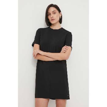 Calvin Klein Рокля Calvin Klein в черно къса разкроена K20K206653 (K20K206653)