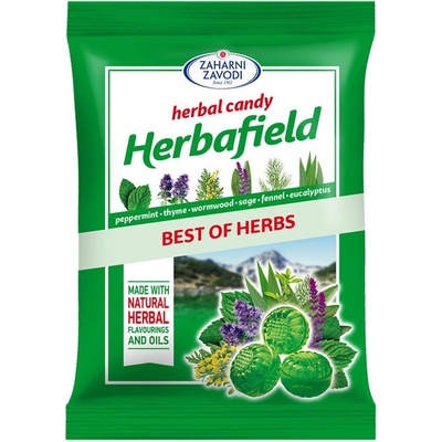 Herbafield Bonbóny Best of Herbs 75 g