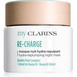 Clarins My Clarins Re-Charge Hydra-Replumping Night Mask енергизираща маска за лице за сияен вид на кожата 50ml