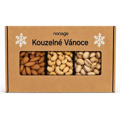 NONAGE Vianočný set solené orechy 300 g