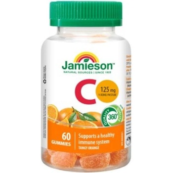 Jamieson Витамин C Gummies таблетки с вкус на портокал 60 таблетки