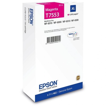 Epson C13T75534N глава и патрон за мастиленоструен принтер 1 броя Оригинал Висок (XL) добив Пурпурен (C13T75534N) (C13T75534N)