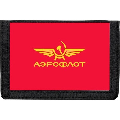 Peněženka na suchý zip Aeroflot