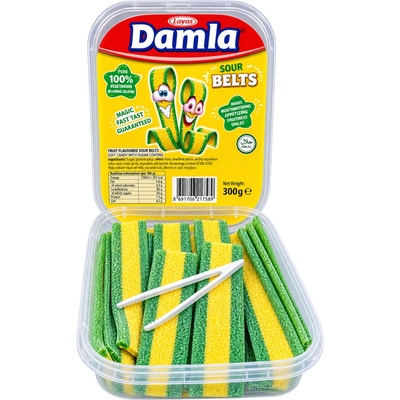 Tayas Damla kyselé želé pásky s citronovou příchutí 300 g