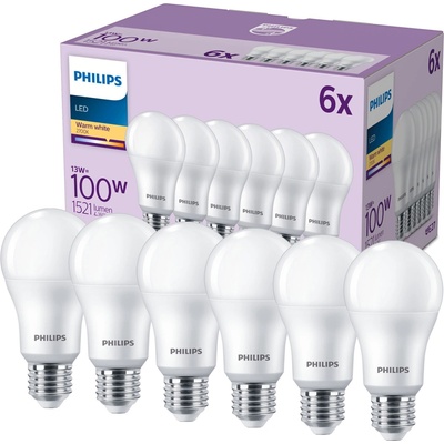 Philips LED 9290023068 LED En.trieda 2021 E A G E27 klasická žiarovka 13 W = 100 W teplá biela