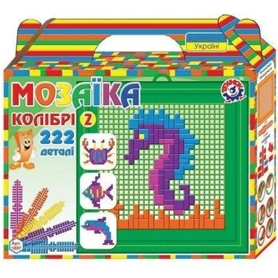 Mozaika barevná mořský svět 222 ks (ted1097)