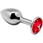 Alive Mini Metal Butt Plug Anal Pleasure Red M