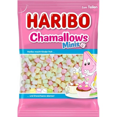 Haribo Fruit Minis Chamallows do kakaa čokolády 200 g