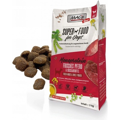 Mac's monoproteinové s koňským masem 3 kg