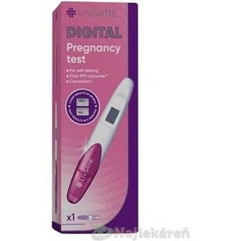 Livsane Digitalny tehotenský test 1 ks