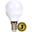 Solight LED žárovka miniglobe 4W E14 3000K 310lm bílé provedení