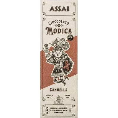 Assai Čokoláda Modica So Škoricou 80 g