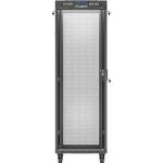 Lanberg rack cabinet 19" free-standing 37U/600X600 (FLAT PACK) with mesh door LCD black (FF01-6637-23BL) - gtcomputers