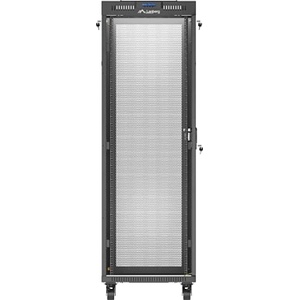 Lanberg rack cabinet 19" free-standing 37U/600X600 (FLAT PACK) with mesh door LCD black (FF01-6637-23BL) - gtcomputers