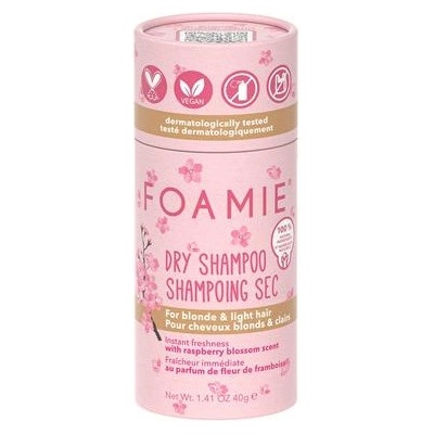 Foamie Suchý šampon pro blond a světlé vlasy Berry Blonde 40 g
