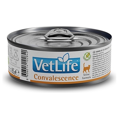 Farmina Vet Life Convalescence - диетична консерва за за хранително възстановяване на котки 85гр