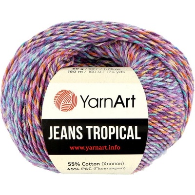 YarnArt Jeans Tropical 622 fialová