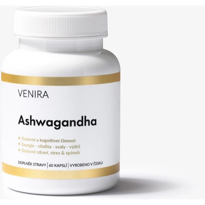 Venira Ashwagandha 60 kapslí