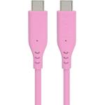 PremiumCord Silicone USB-C 60W 480Mbps Pink 1, 5 m USB кабел (KU31SA15P)