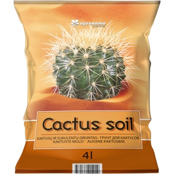 Image 1 of Seklos Почвен субстрат за кактуси и сукуленти Cactus soil 4 л