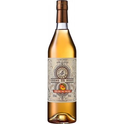 Francois Voyer Creme de Fruit Broskyňa 18% 0,7 l (čistá fľaša)