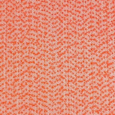 Síťovina oranžová, nopky a drobné flitříky, š.140