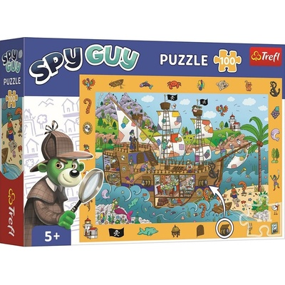 Trefl Pirátska loď Observation Spy Guy 100 dielov