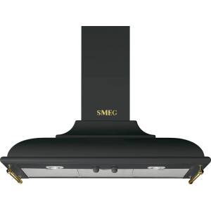 Smeg Аспиратор SMEG KC19AOE, Серия Cortina, 90 см, за монтаж на стена, Антрацит (KC19AOE)