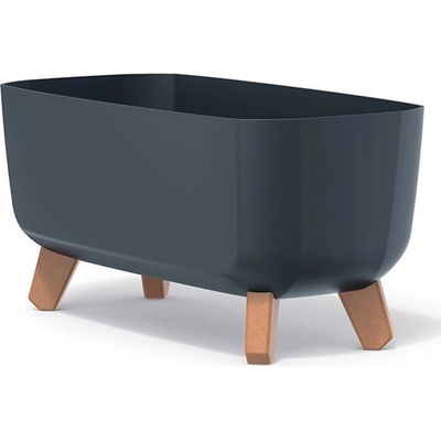 PROSPERPLAST Kvetináč GRACIA CASE 39cm antracit