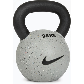 Nike strength Кетълбел Nike Strength Rubber Coated 24kg smoke grey