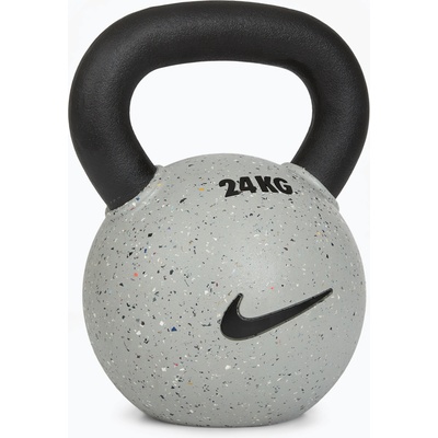 Nike strength Кетълбел Nike Strength Rubber Coated 24kg smoke grey