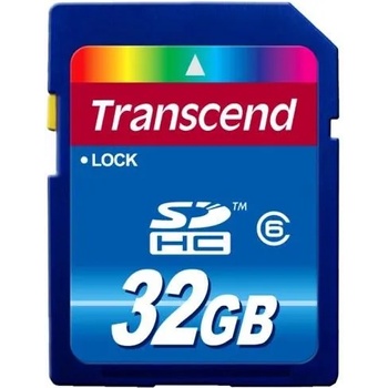 Transcend SDHC 32GB Class 6 TTS32GSDHC6