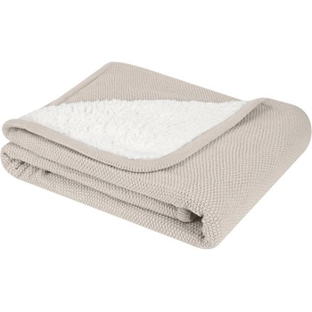 KikkaBoo Плетено памучно одеяло с шерпа Dream Big Beige (kikka-31103010048)