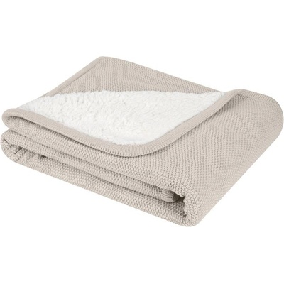 KikkaBoo Плетено памучно одеяло с шерпа Dream Big Beige (kikka-31103010048)