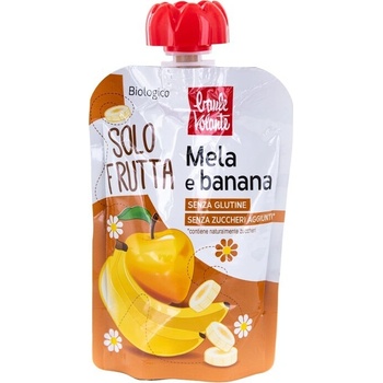 Baule Volante Bio ovocná kapsička Solo Frutta Jablko a banán 100 g