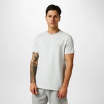 Jack Wills Тениска Jack Wills Men's JW Siro Ribbed Regular Fit T-Shirt - Grey/White